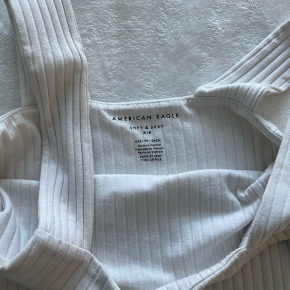 American Eagle White Tank Top - Picture 3 of 3